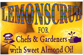 Lemon Scrub for Chefs & Gardeners