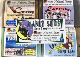 Manly Suds Big Soap Sampler 18 oz.