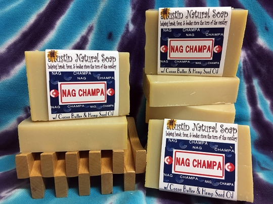 Shea Butter Soap + Nag Champa
