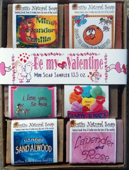 Be my Valentine Soap Sampler
